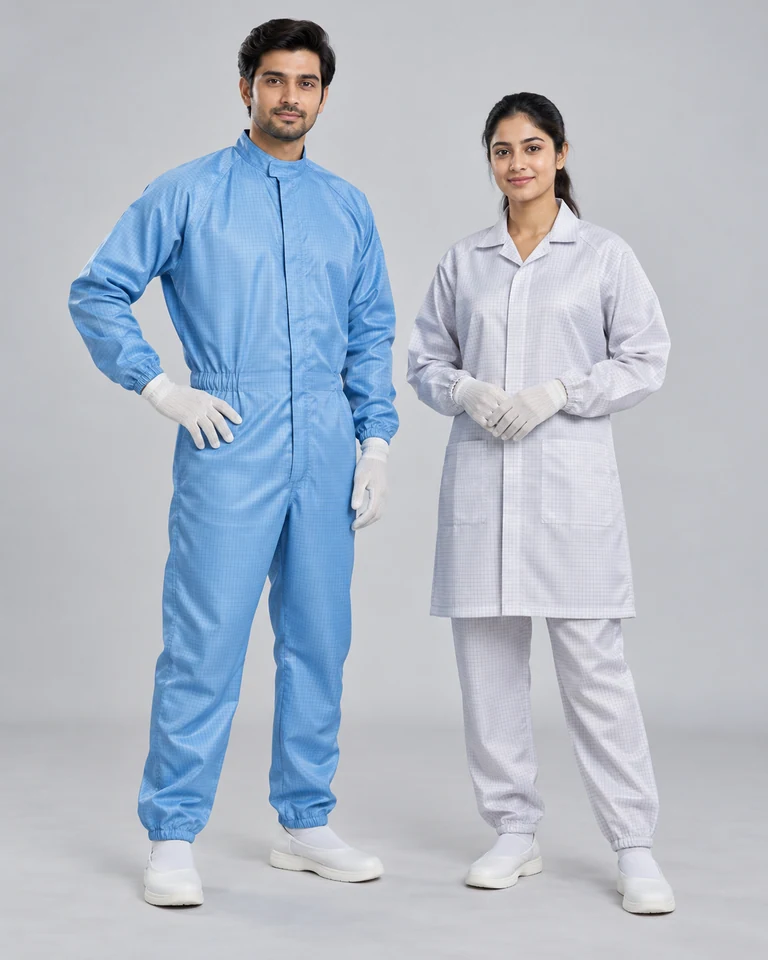 Anti-static/ESD smocks and coveralls