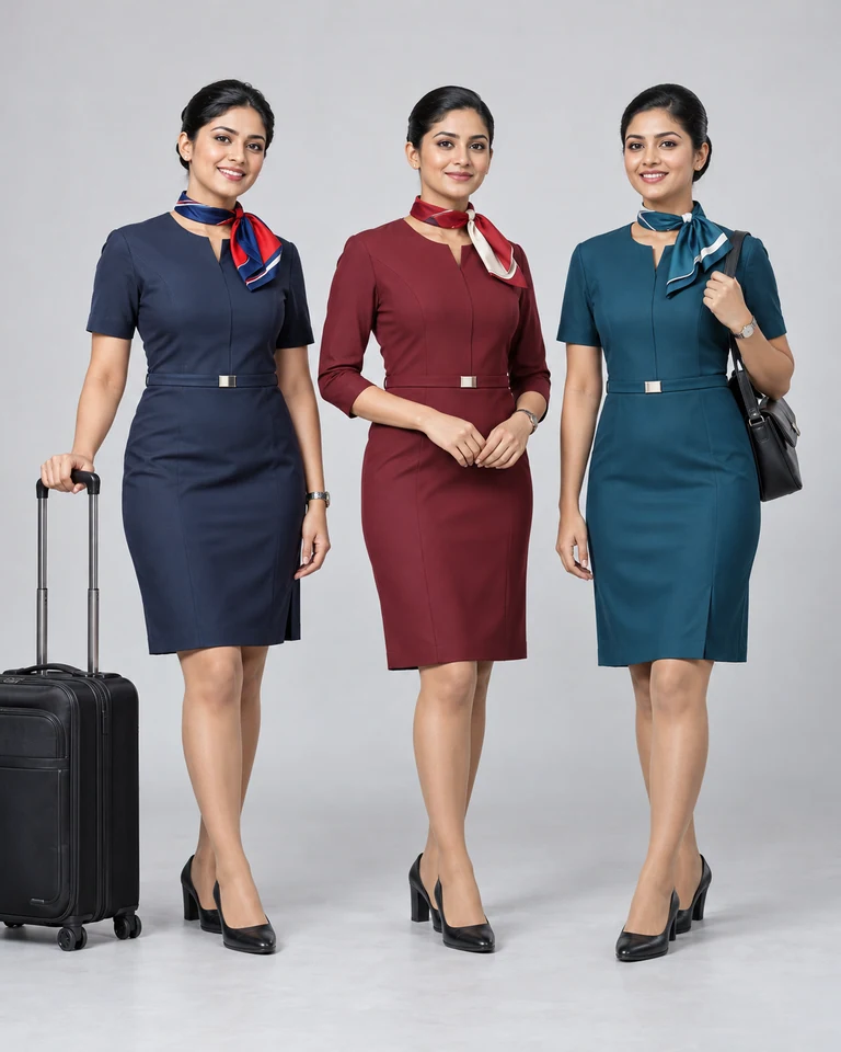 Cabin crew formal dresses