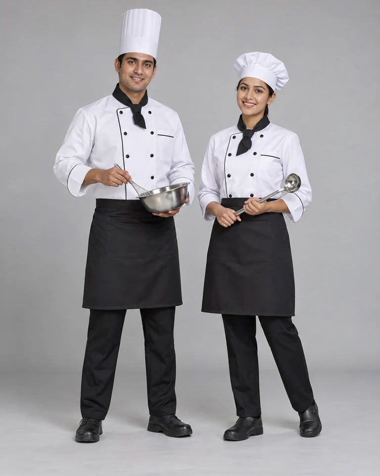 Chef training uniforms