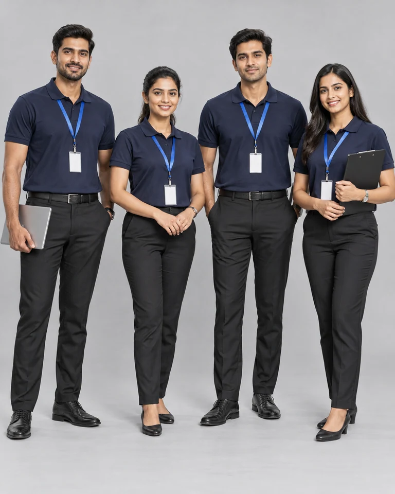 Conference staff wear