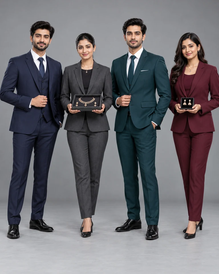 Jewellery store executive suits