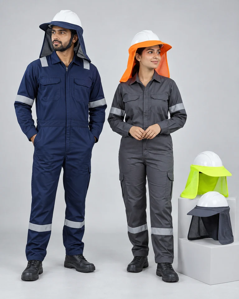 Safety helmet-compatible caps