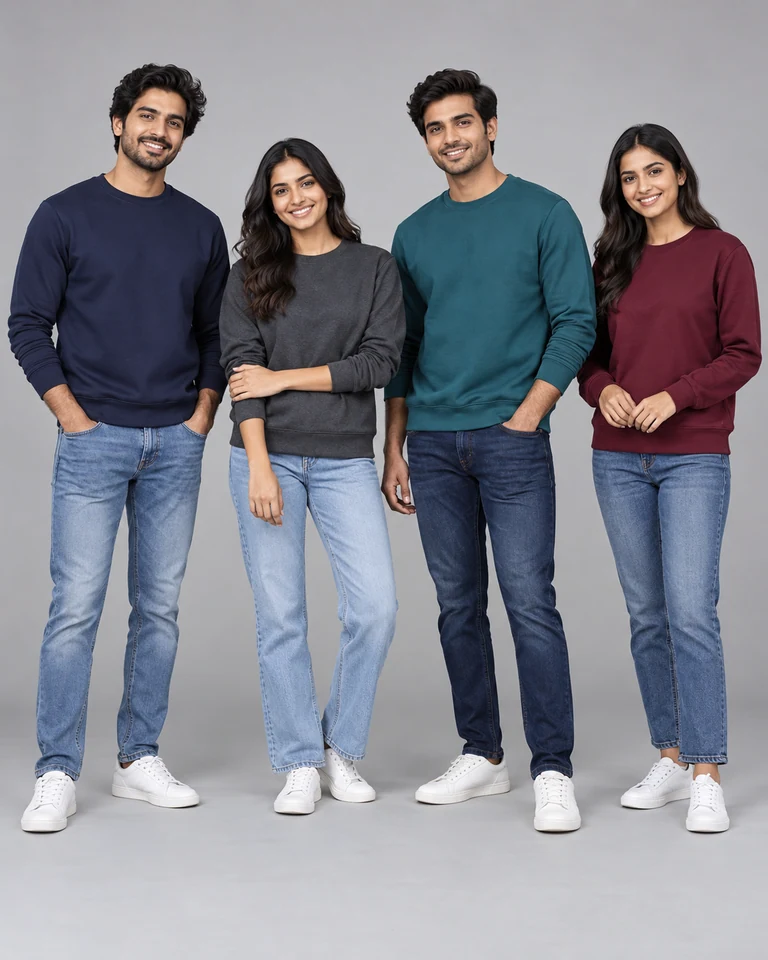 Seasonal retail sweatshirts