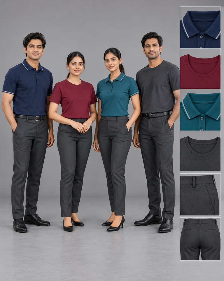 Service reception uniforms