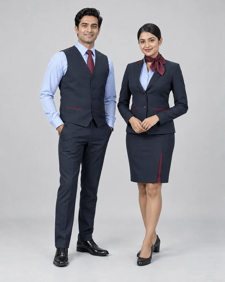 Ticketing staff uniforms